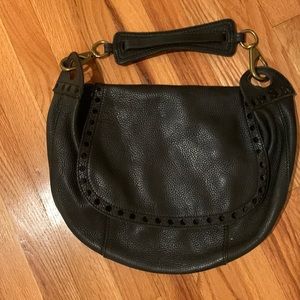 Lucky brand real leather hobo